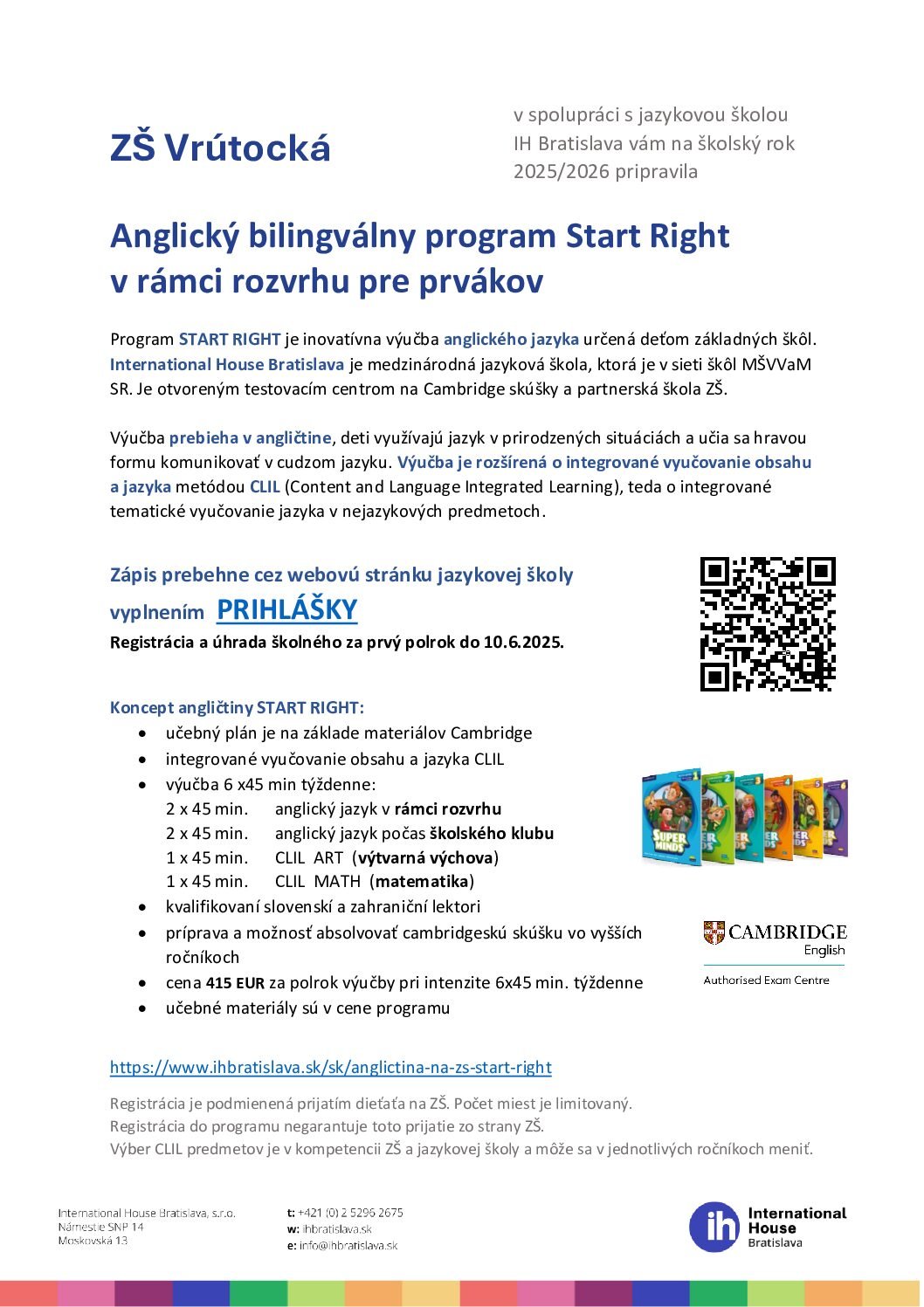 ZŠ Vrútocká ponuka_1.ročník_ 2025_26_CLIL